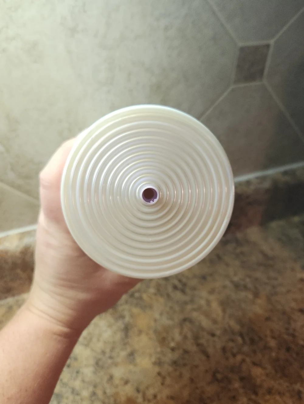 Starbucks White Spring  Pearlescent Shell Siren Scales Cold Cup Tumbler 2023